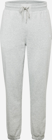 NEW ERA Tapered Παντελόνι 'ESSENTLS' σε γκρι: μπροστά