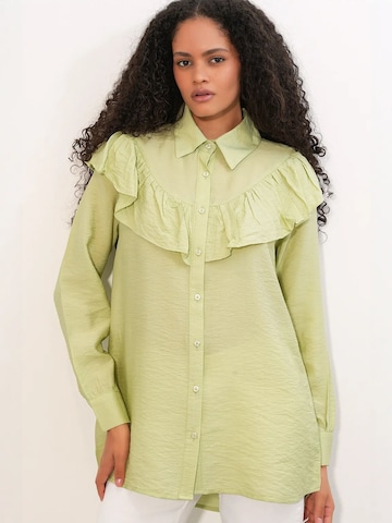Camicia da donna di Bigdart in verde: frontale
