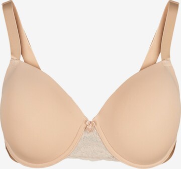 Invisible Soutien-gorge 'Lfie' Devoted by Zizzi en beige : devant