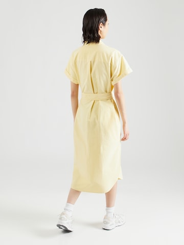 Polo Ralph Lauren Košilové šaty – žlutá