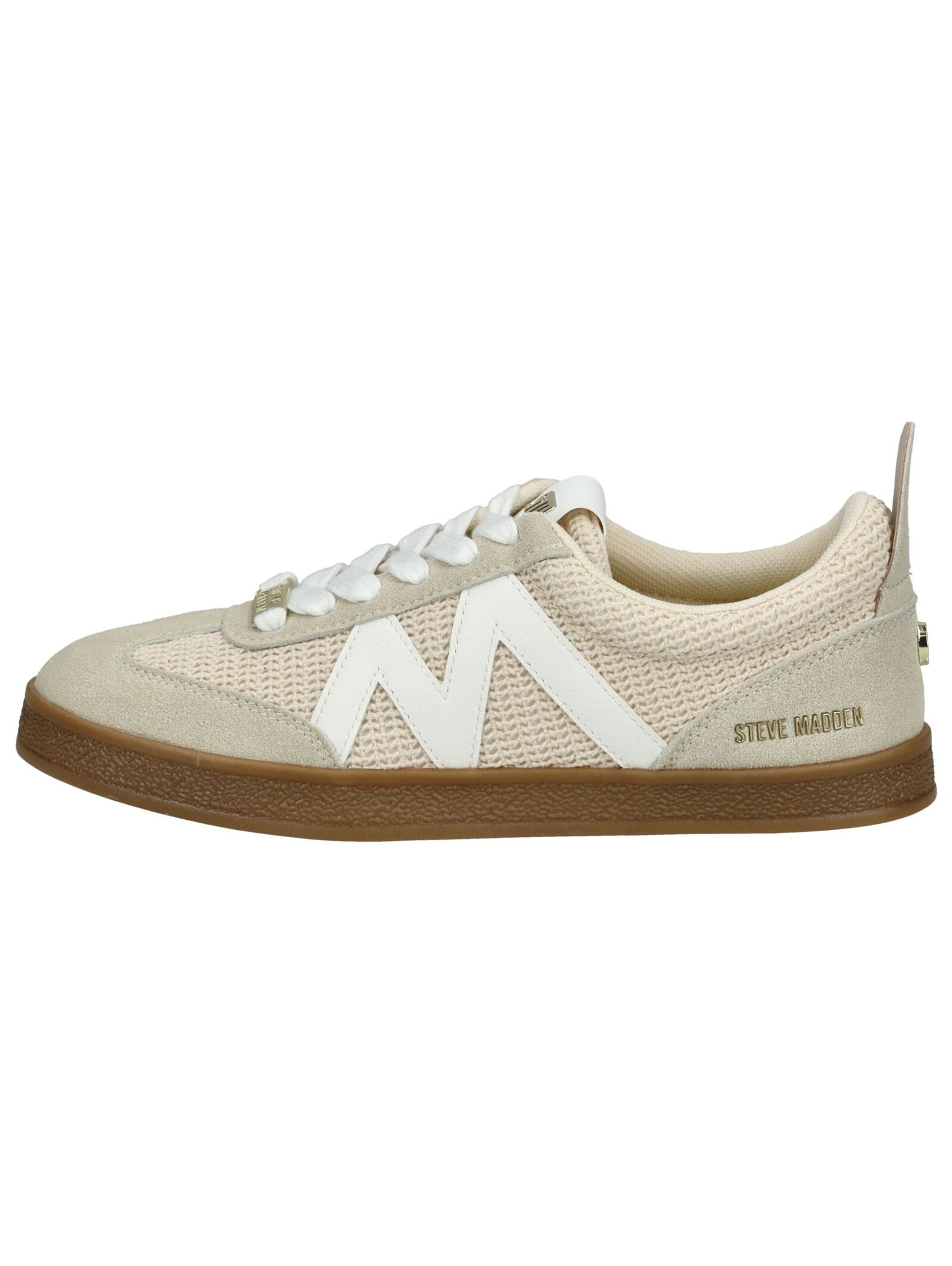 STEVE MADDEN Platform trainers in Beige