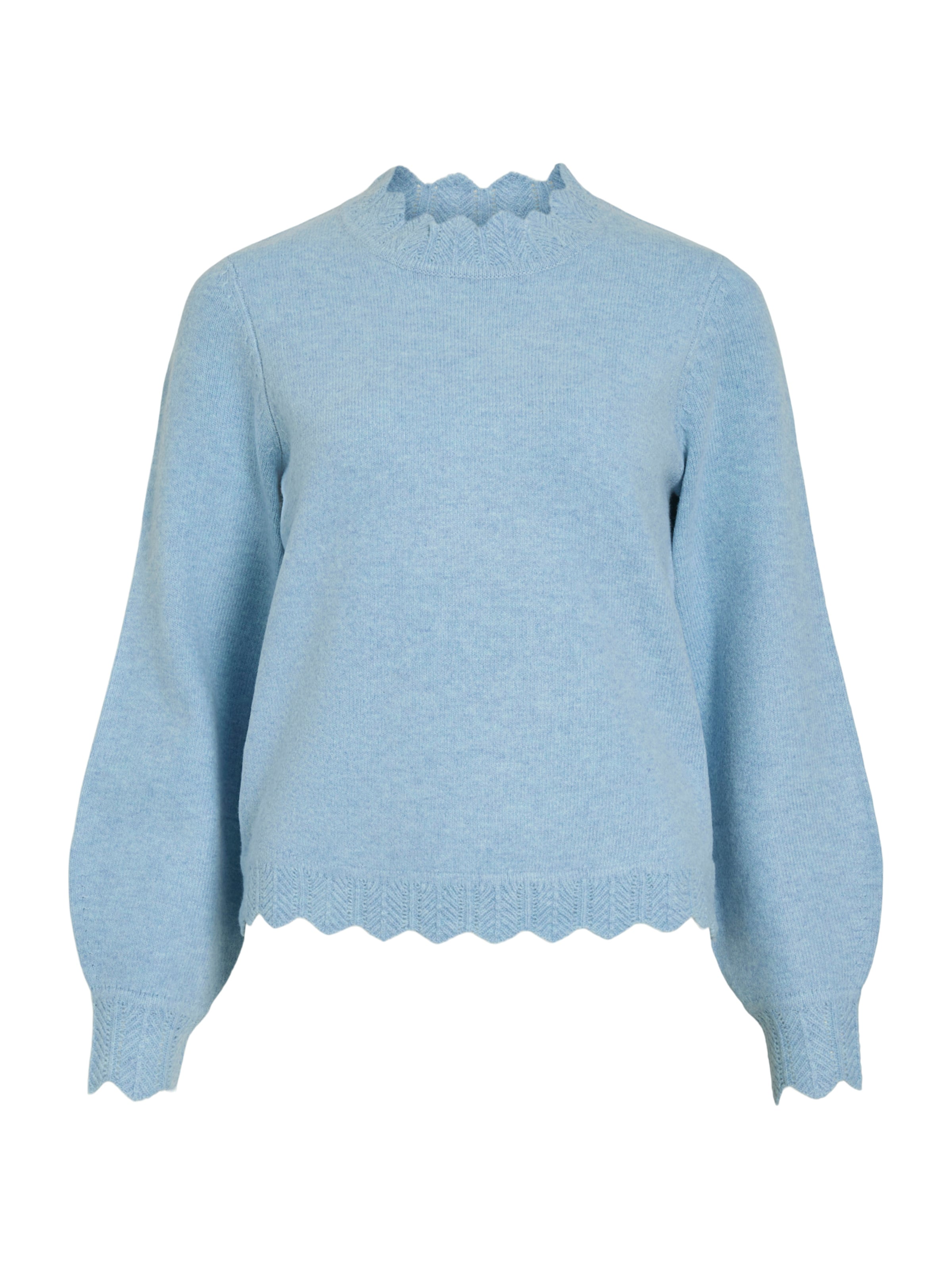 VILA Sweter 'VINIKOLINA' w kolorze jasnoniebieskim, Podgląd produktu