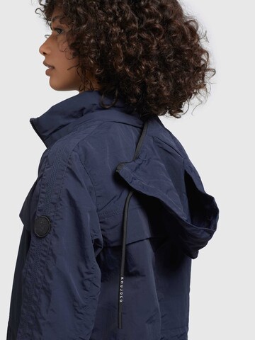 Manteau mi-saison 'Voya3' khujo en bleu