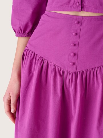 Camomilla Rok 'GIRL' in Roze