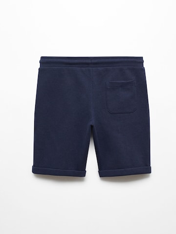 Regular Pantaloni 'SOLLER' de la MANGO KIDS pe albastru