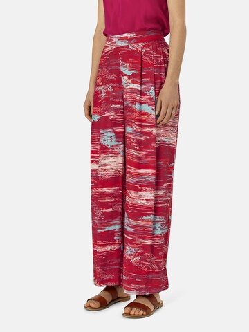 Masai Loosefit Broek 'Patty' in Rood: voorkant