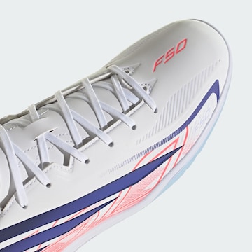 Chaussure de foot 'F50 Hyperfast Club' ADIDAS PERFORMANCE en blanc