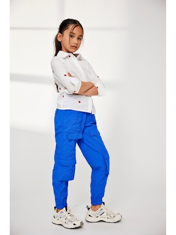 ONLY Baggy Trousers 'Enielca' in Blue: front