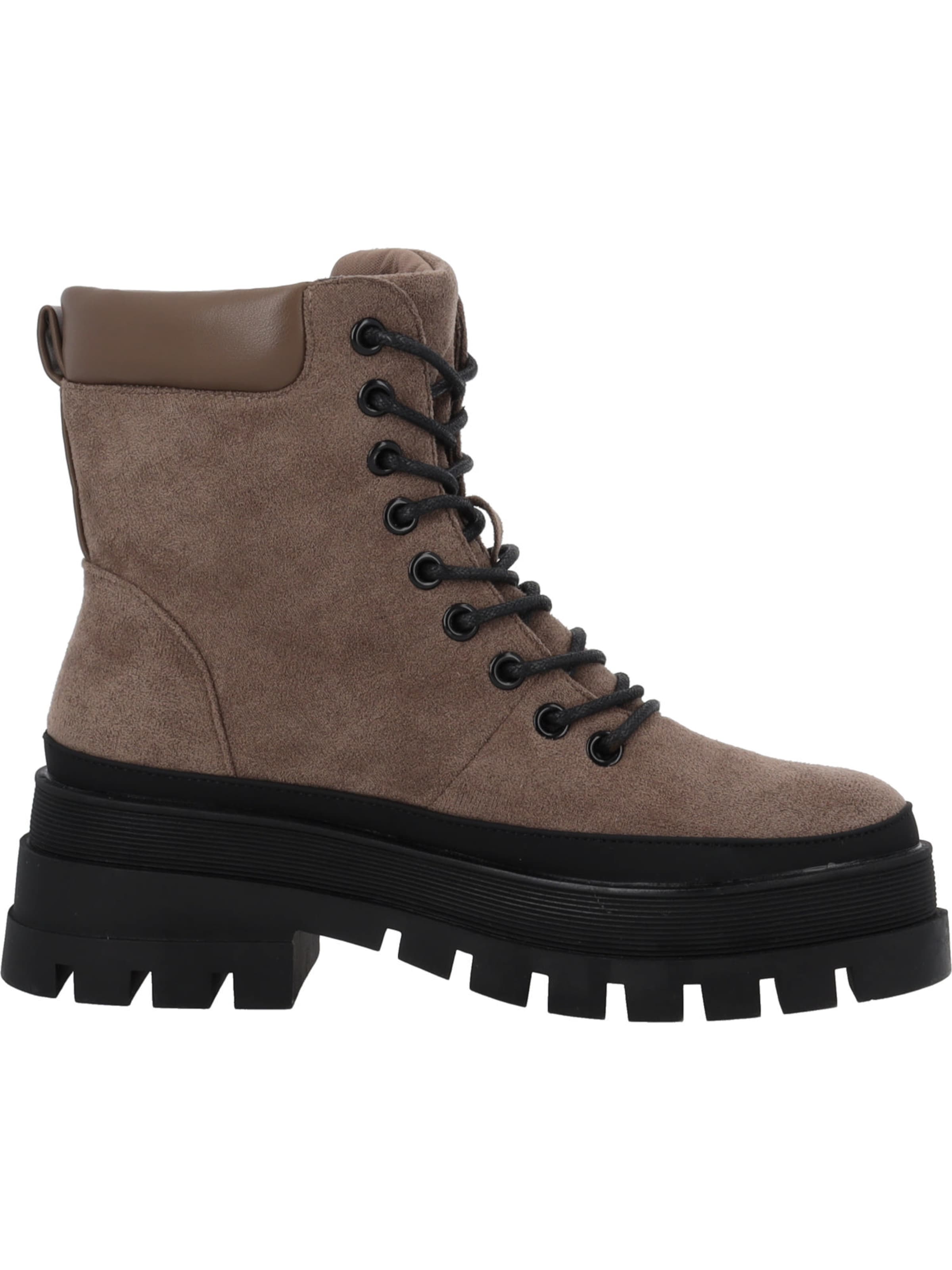 Palado by Sila Sahin Lace-up bootie in Grey