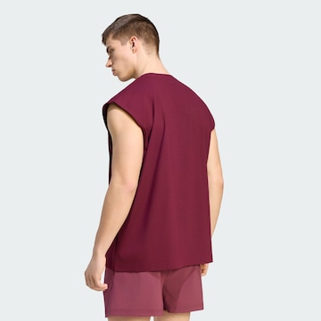 ADIDAS PERFORMANCE - Camiseta funcional en rojo