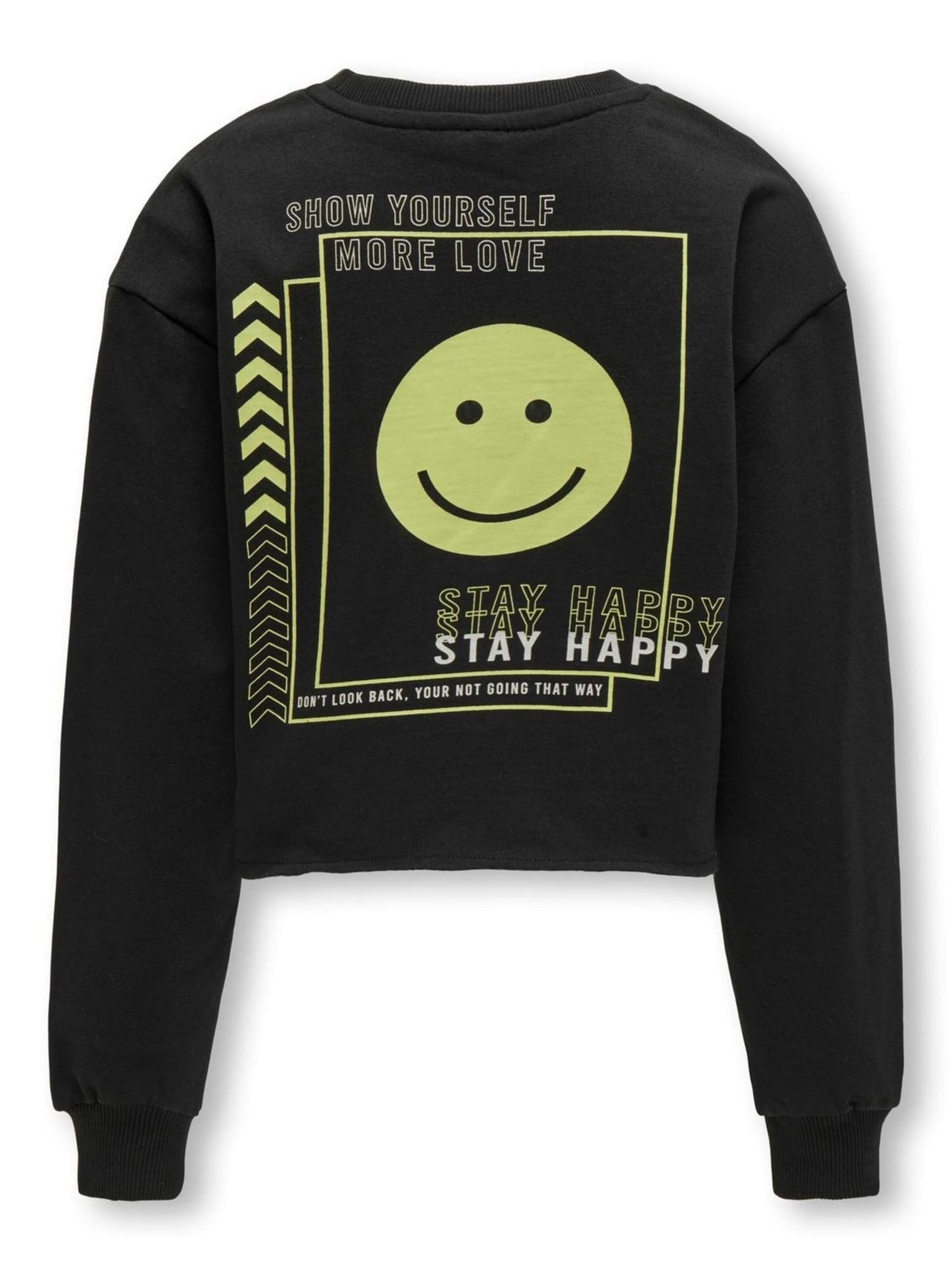 ONLY Sweatshirt 'Astrid' in Black