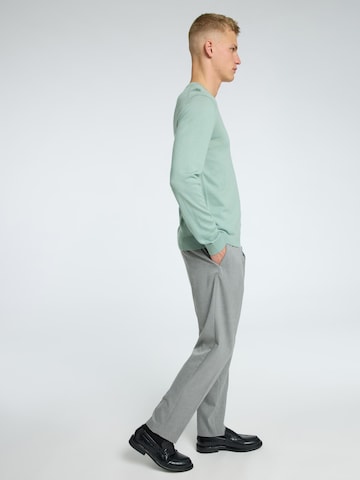 SELECTED Regular Pleated Pants 'SLHLeroy' in Grey