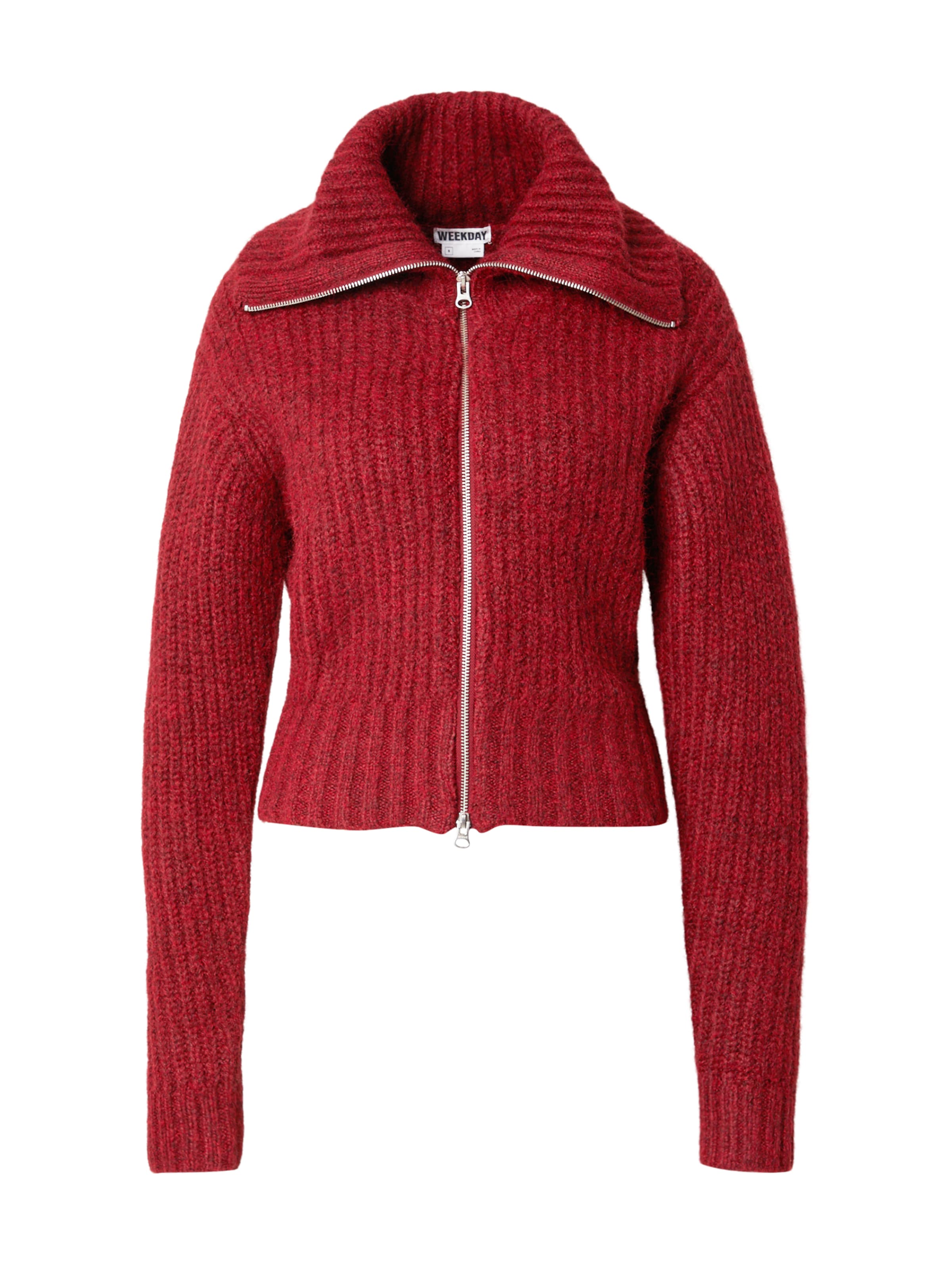 WEEKDAY Kampsun, värv punane: eest vaates