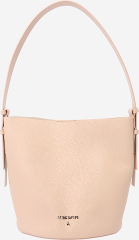 smėlio PATRIZIA PEPE Rankinė ant peties: priekis