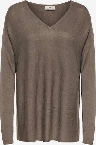 JDY Pullover 'JDYNew Behave' in Braun: Vorderseite