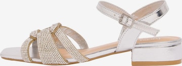 Friends Like These Босоножки в Серебристый: спереди