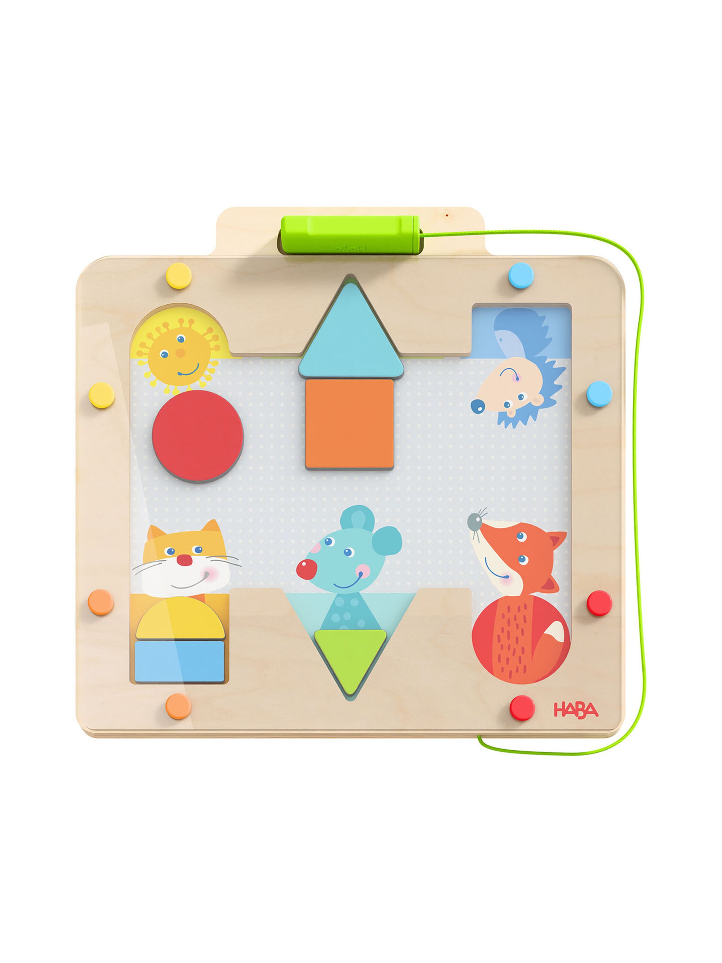 HABA Spiel 'Magnetspiel Formen' in Mischfarben: Vorderseite