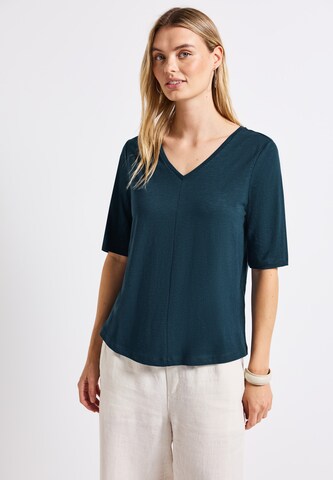 STREET ONE Shirt in Blue: front