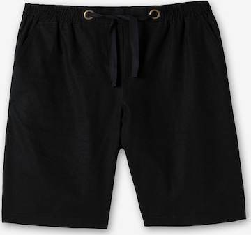 SHEEGO Loosefit Shorts in Schwarz: predná strana