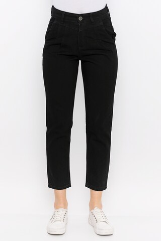 Felix Hardy Regular Jeans in Schwarz: Vorderseite