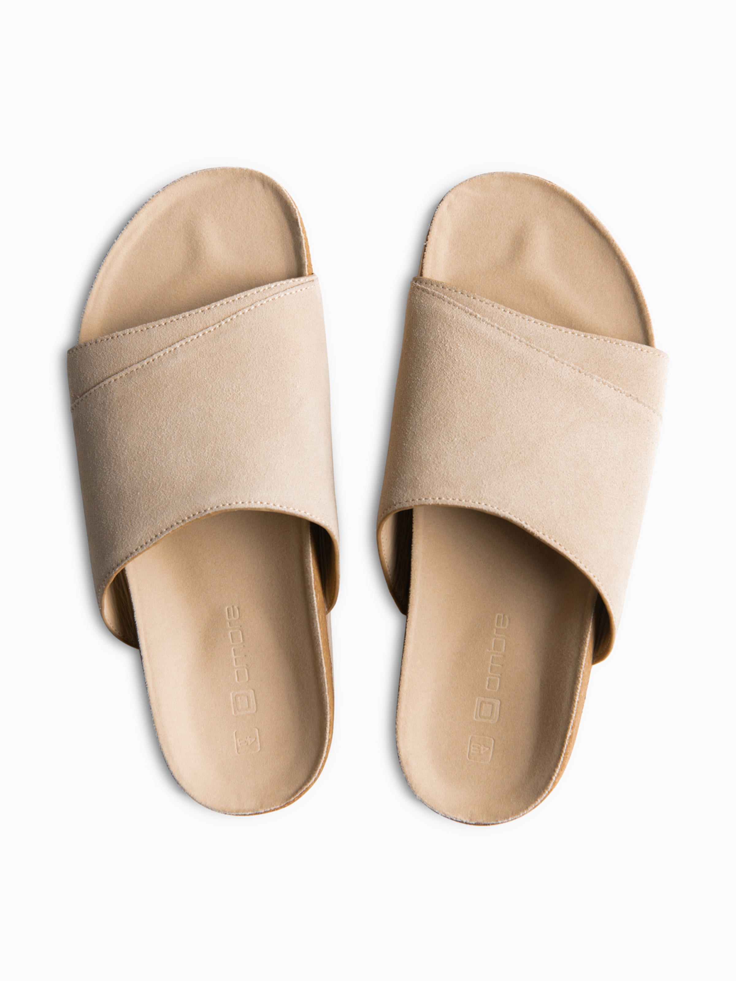 Ombre Mule in Beige