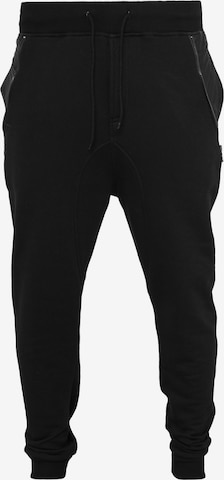 Pantalon Urban Classics en noir : devant