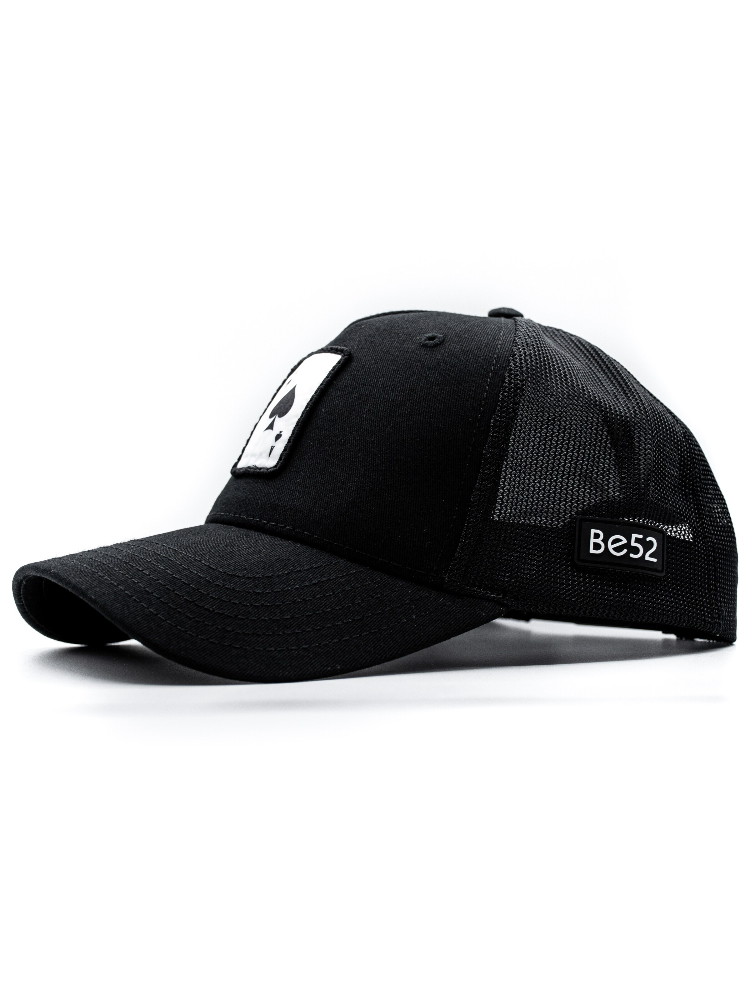 Be52 - Gorra 'Ace premium' en negro