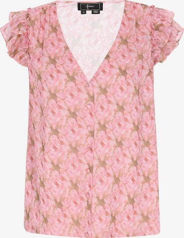 Chemisier 'Fashion Look' faina en rose : devant