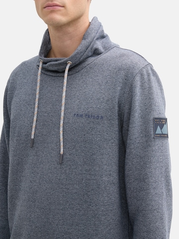 TOM TAILOR Sweatshirt in Blau