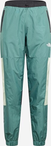 THE NORTH FACE Ozke Športne hlače | zelena barva: sprednja stran