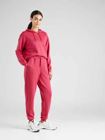 ONLY PLAY Tapered Sportbyxa 'ONPLOUNGE' i rosa