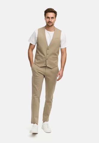 JEFF Gilet 'Ezra' in Beige