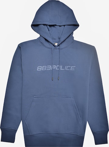 883Police Sweatshirt 'Delungra' in Blue: front