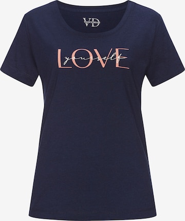 VIVANCE Футболка в Синий: спереди