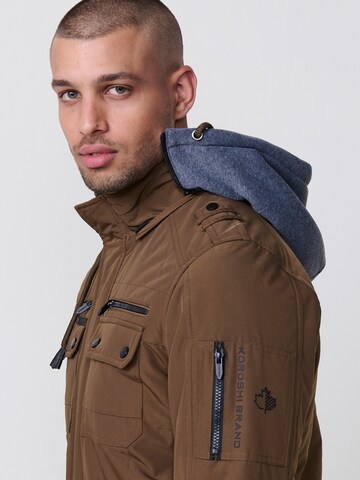 KOROSHIPrijelazna jakna - smeđa boja