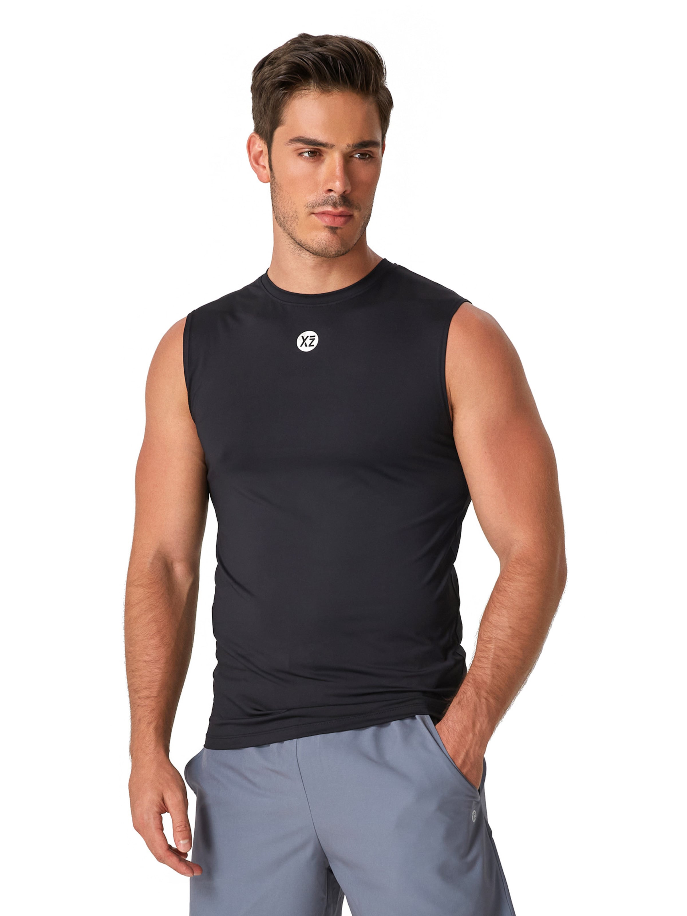 Maglia funzionale 'Game Changer' di YEAZ in nero: frontale