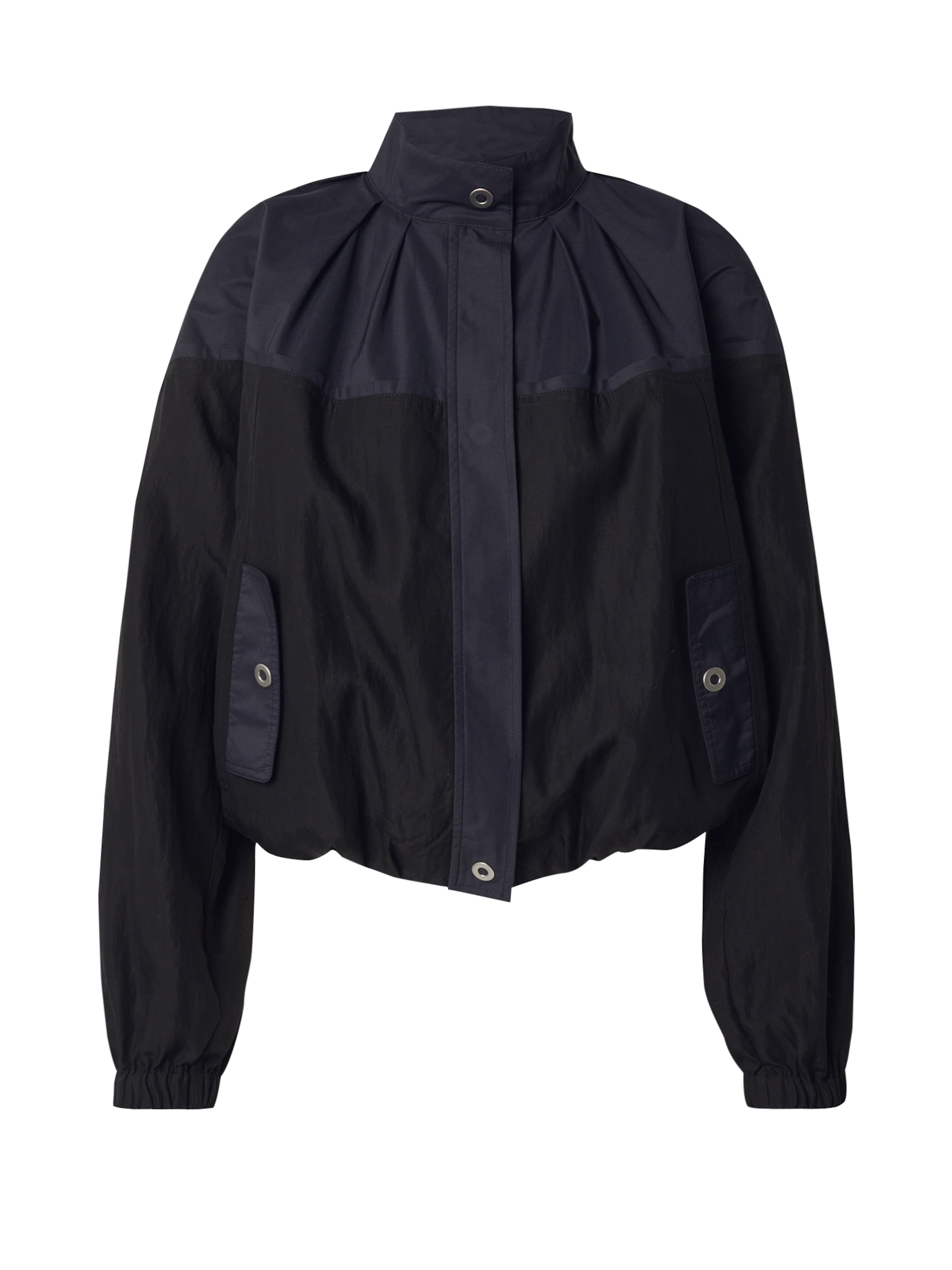 3.1 Phillip Lim Jacke in Schwarz: Vorderseite
