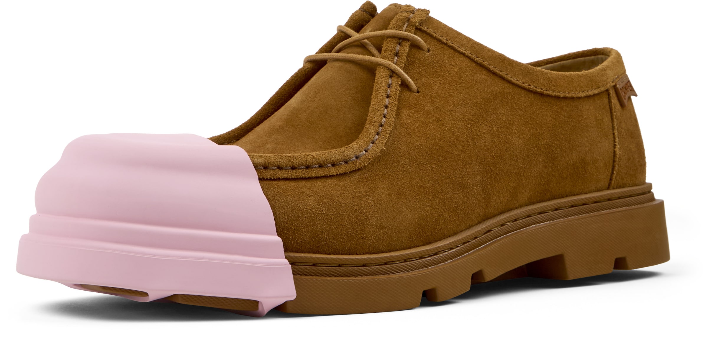 Chaussure à lacets 'Junction' CAMPER en marron : devant