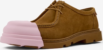 Chaussure à lacets 'Junction' CAMPER en marron : devant