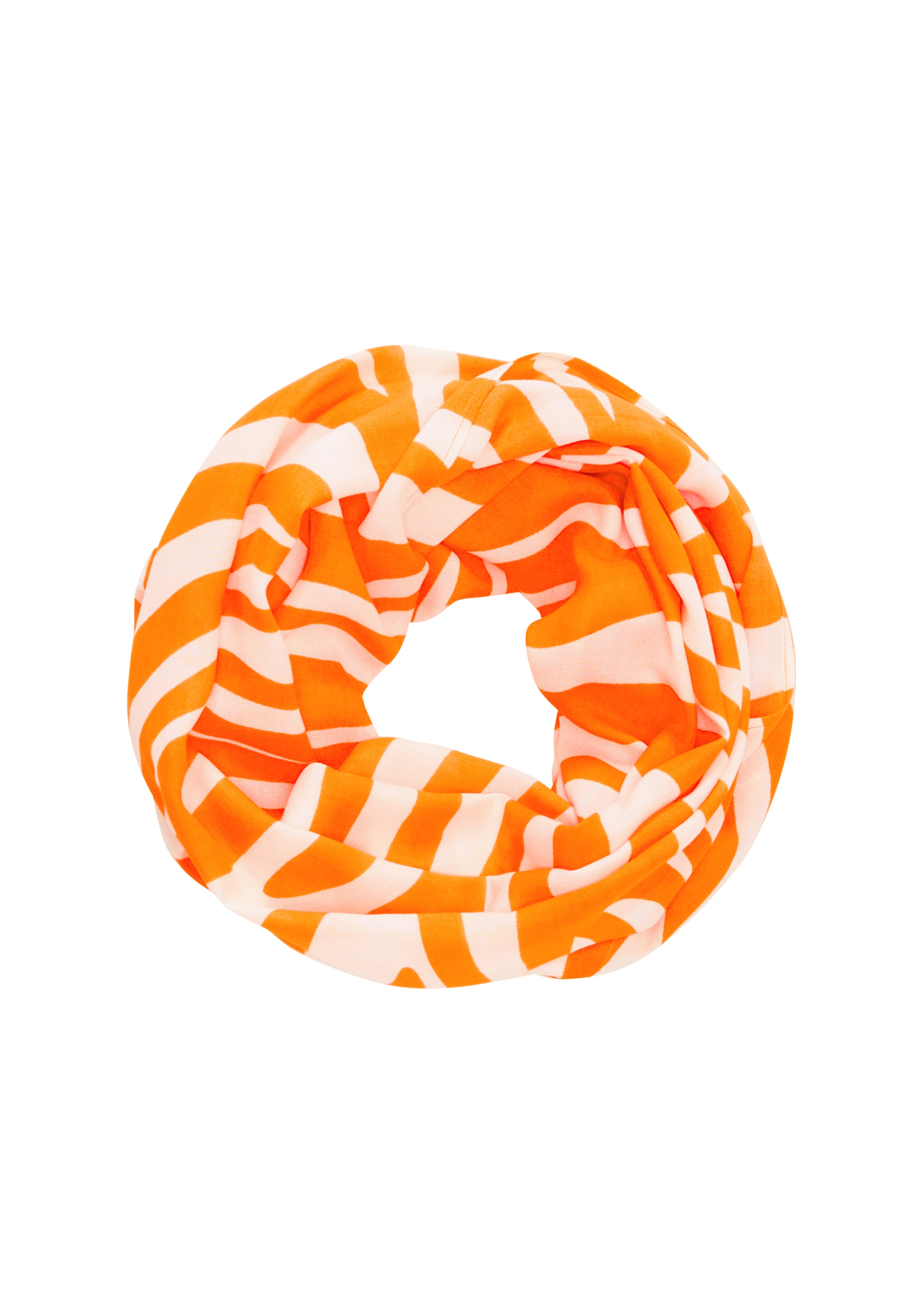 Écharpe tube s.Oliver en orange : devant