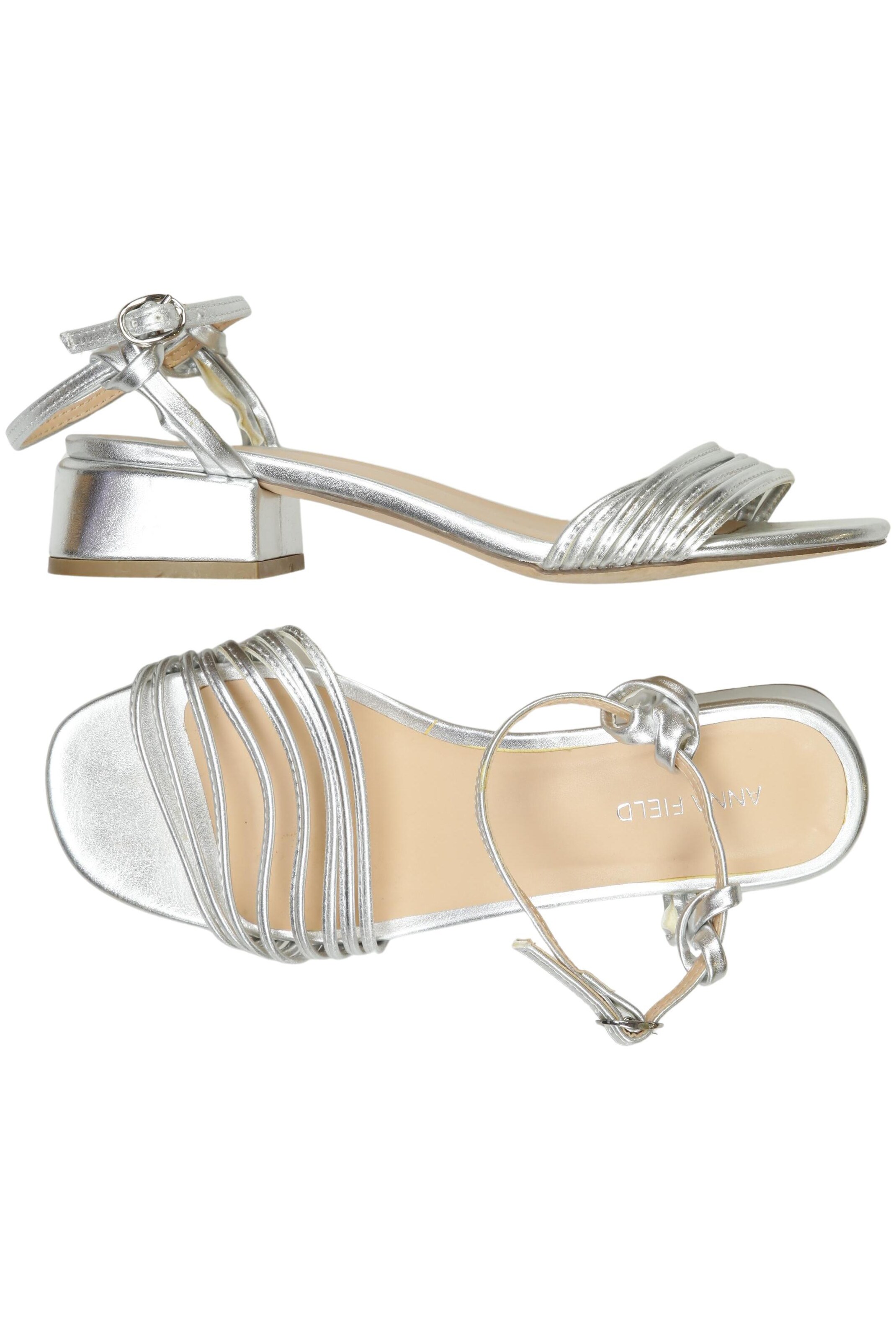 Anna Field Sandals & High-Heeled Sandals in 38 in Silver: front