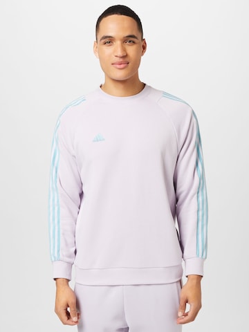 ADIDAS SPORTSWEARSportska sweater majica 'Tiro' - ljubičasta boja: prednji dio