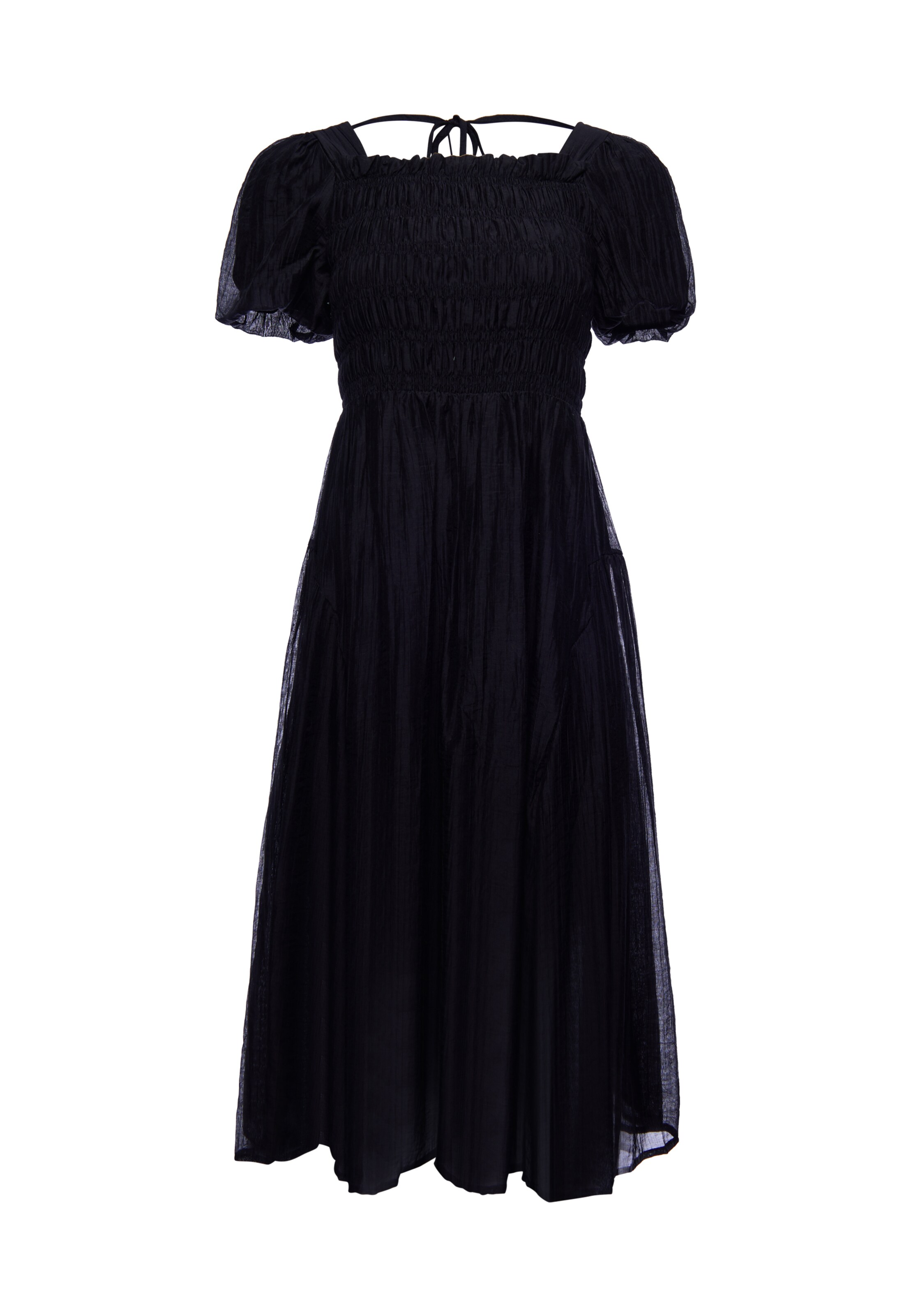 faina - Vestido en negro: frente