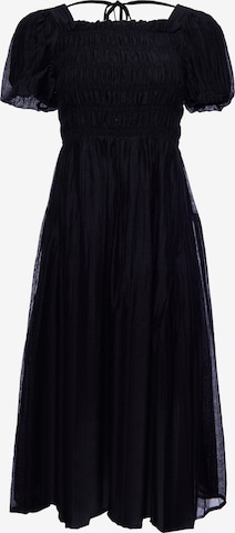 faina - Vestido en negro: frente