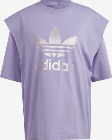 T-shirt 'Always Original' ADIDAS ORIGINALS en violet : devant