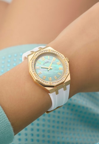 Orologio analogico 'DESIRE' di GUESS in bianco: frontale