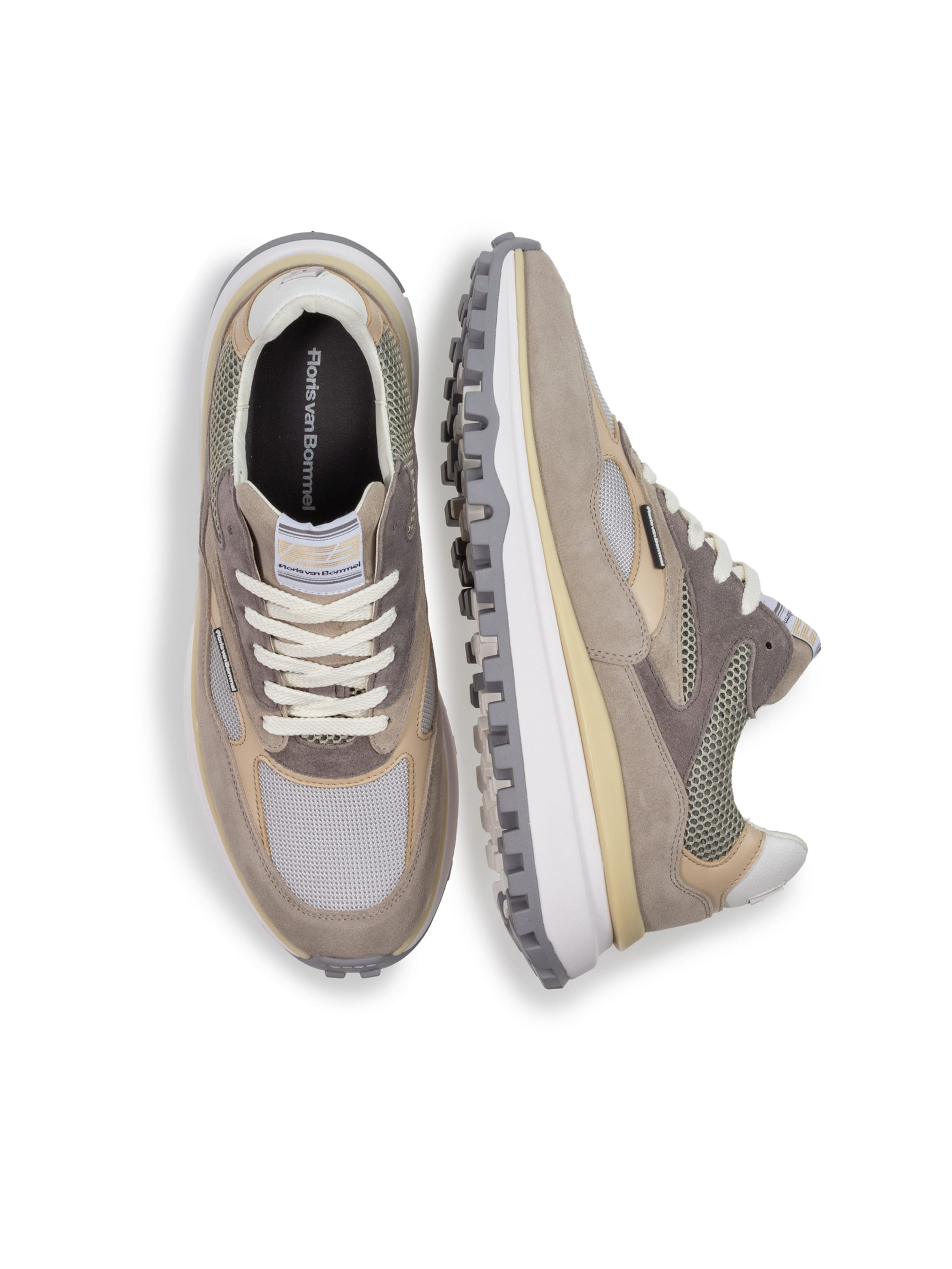 Sneaker bassa 'DE GRIPPER 07' di Floris van Bommel in grigio