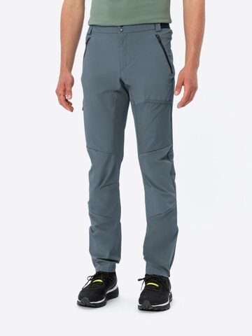 VAUDE Tapered Outdoorbroek 'Scopi III' in Grijs: voorkant