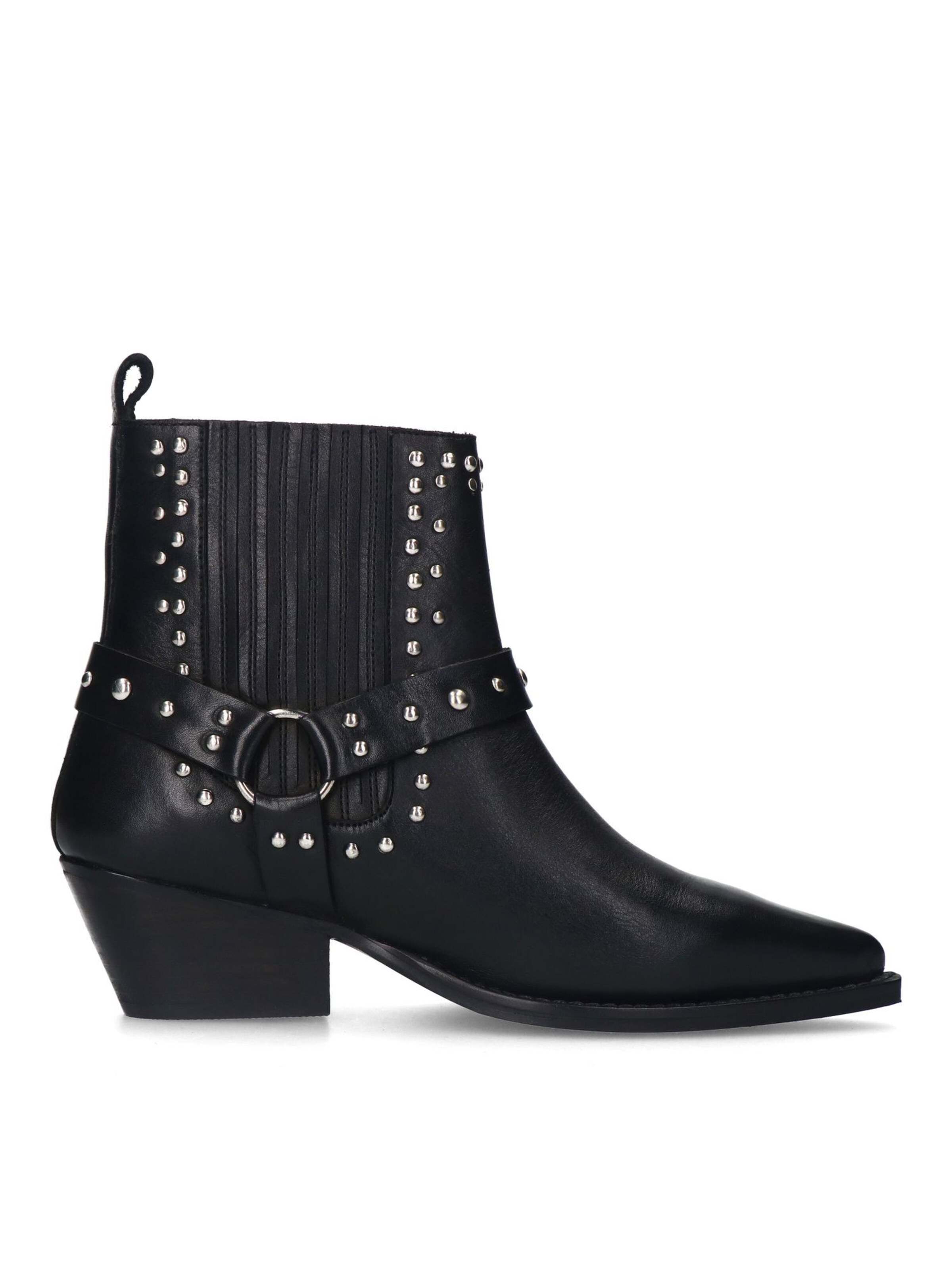 Bottes de cowboy SACHA en noir