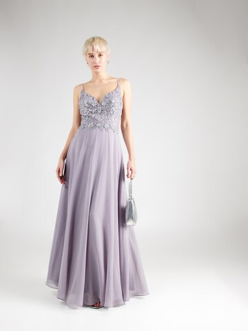 Laona Evening Dress in Grey